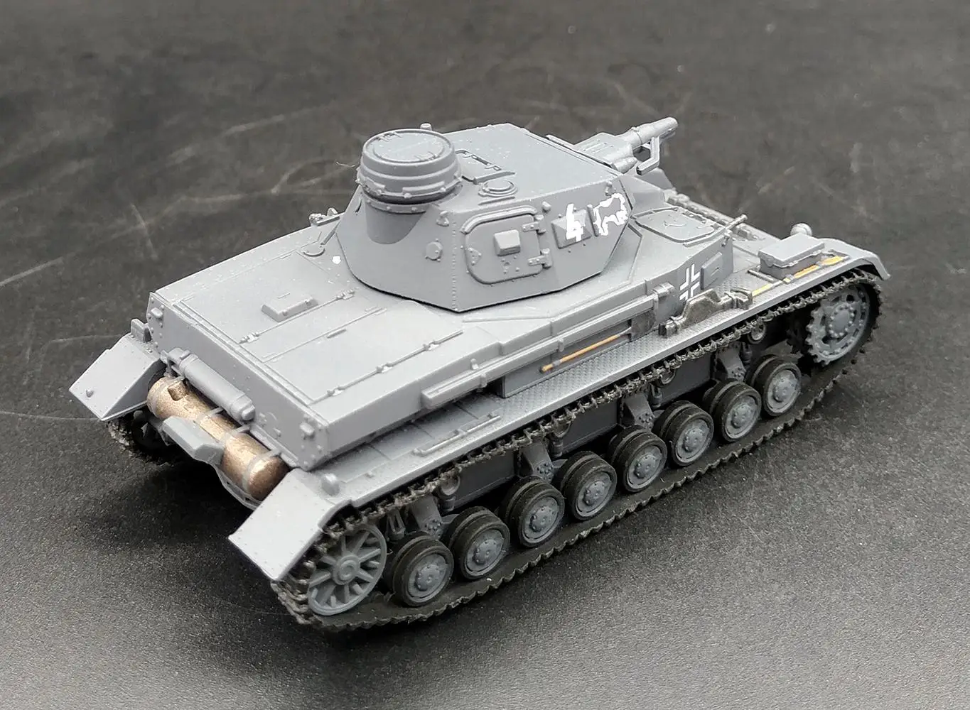 Дракон Второй мировой войны немецкий Pz. Kpfw. IV Ausf. D 1/72 Танк модель закончена без