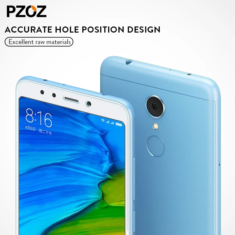 PZOZ redmi 5, закаленное стекло, Защитная пленка для экрана xiaomi xaomi redmi 5, прозрачная пленка xiomi redmi 5 plus, стекло global