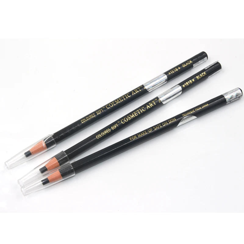 Комплект из 3 предметов черный карандаш для бровей Макияж ручка нанесения