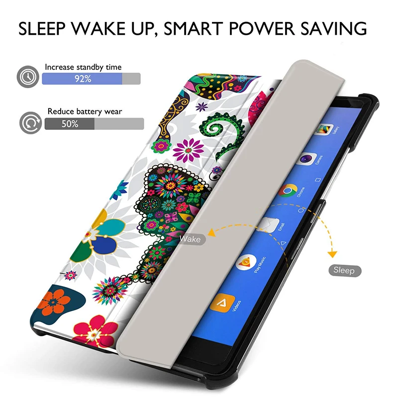 Ультратонкий чехол для Xiaomi mi pad 4 mi pad 4 8 Smart из искусственной кожи с магнитной застежкой для Xiaomi mi pad 4 Plus mi pad 4 Plus 10,1