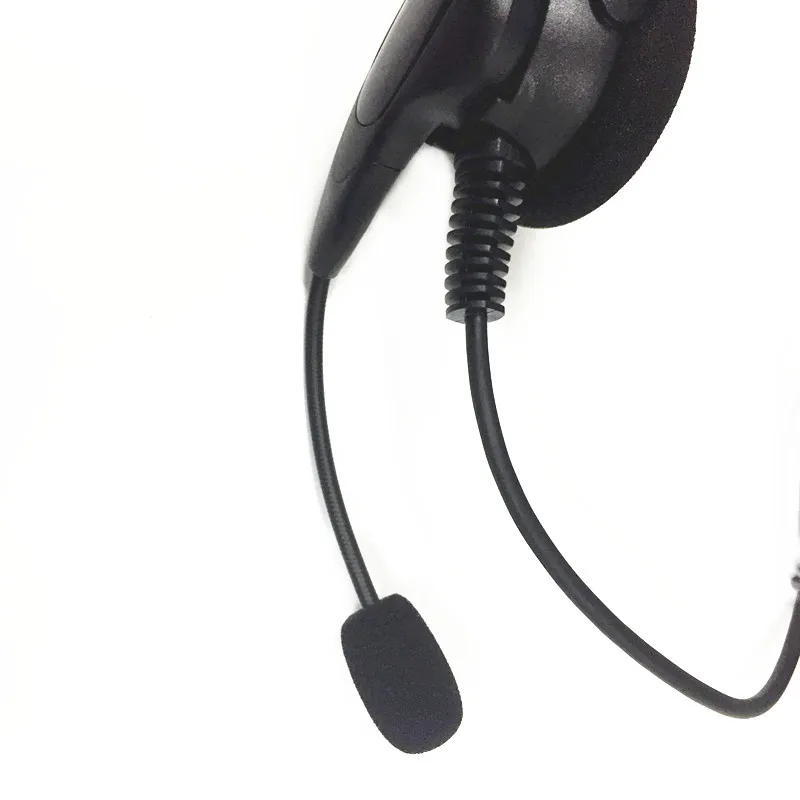 New Head-mounted Telescopic Band Headphones for Kenwood TK3207 TK3107 TK2207 baofeng UV5R UV82 radios | Мобильные телефоны и