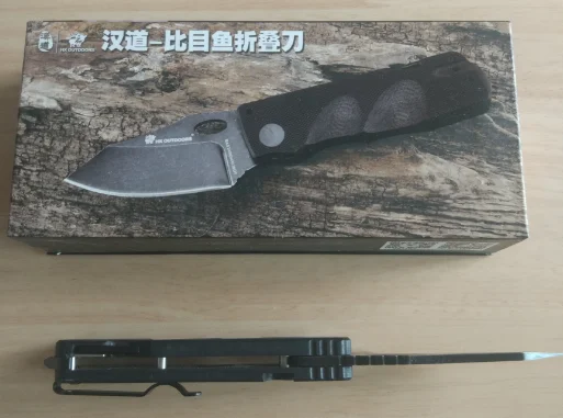 HX уличный флантер стальной флуоресцентный функциональный полевой нож для