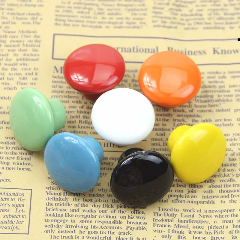 Карамельный цвет круглой мебели с стальном корпусом керамические ручки для