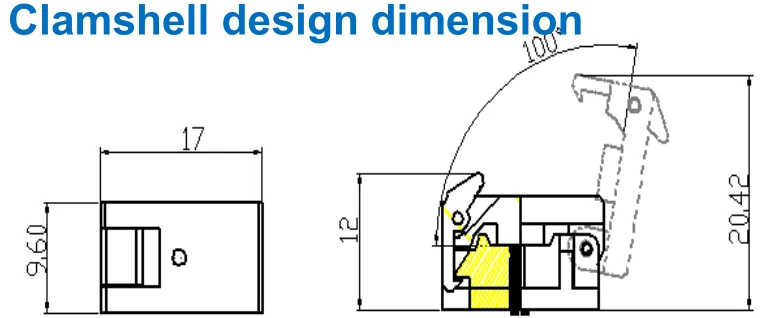 

Crystal oscillator socket for 10pin crystal size 7X5mm thickness 1.95mm XO CXP10-000-CP/TP76NT crystal test burn-in socket