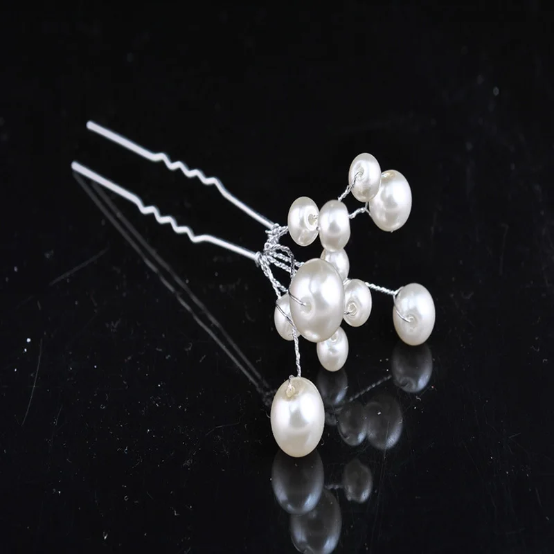 Женские Романтические Аксессуары на палочках заколки для волос с искусственным