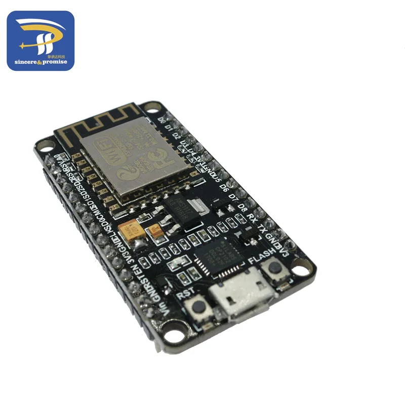 ESP-12E CP2102 NodeMcu Lua V2 беспроводной модуль Wifi Интернет вещей(IOT) макетная плата на основе ESP8266 Micro USB для ttl