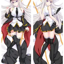 Azur Лейн Dakimakura Prinz Eugen аниме девушка обнимает тело наволочка чехол 150 см