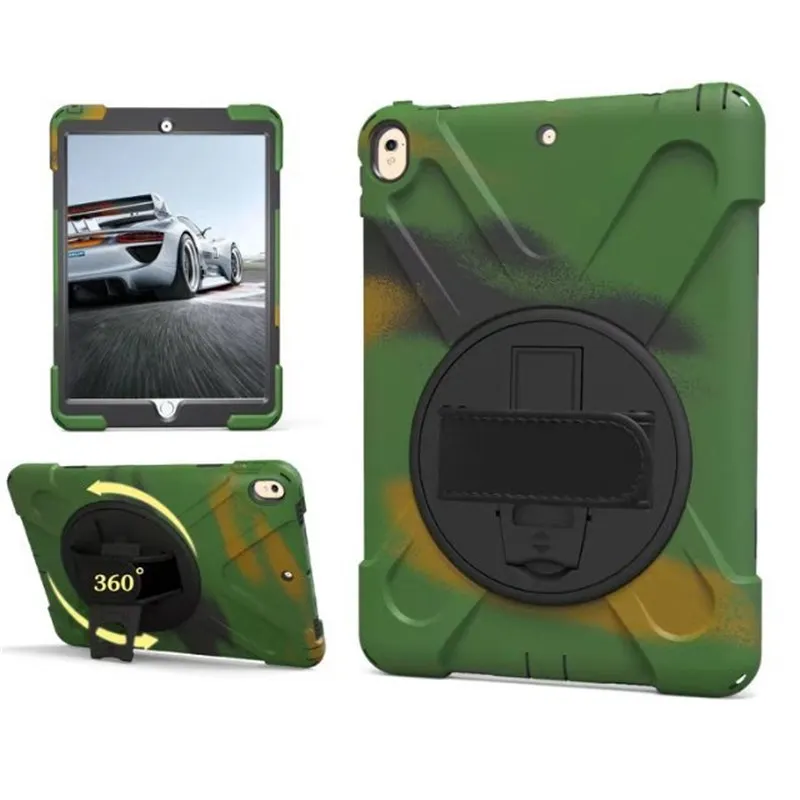 SPCASE Rotating Holder Tablets Case For Apple iPad Pro 10.5 inch Shockproof Silicon Armor Defender Stand Fitted Shell Back Capa |