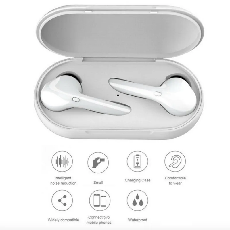 Для M6S Bluetooth 5 0 наушники TWS небольшой Беспроводной Водонепроницаемый гарнитура