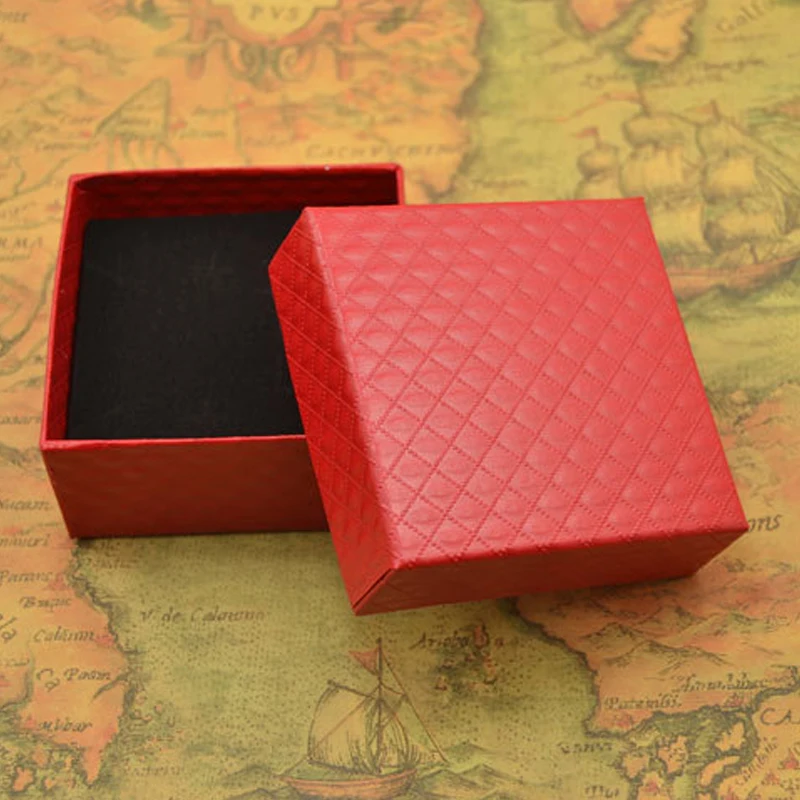 Новые высококачественные коробки для ювелирных изделий и упаковка Hings колец