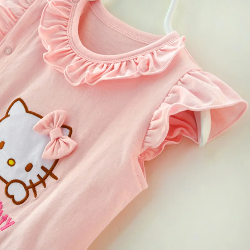 Новинка 2017 года летние кружевные Комбинезоны для маленьких девочек одежда