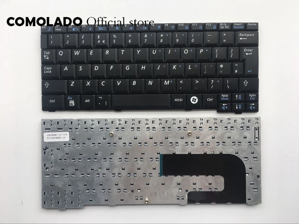 Британская клавиатура для Samsung N120 N510 NP 120 510 черная британская раскладка
