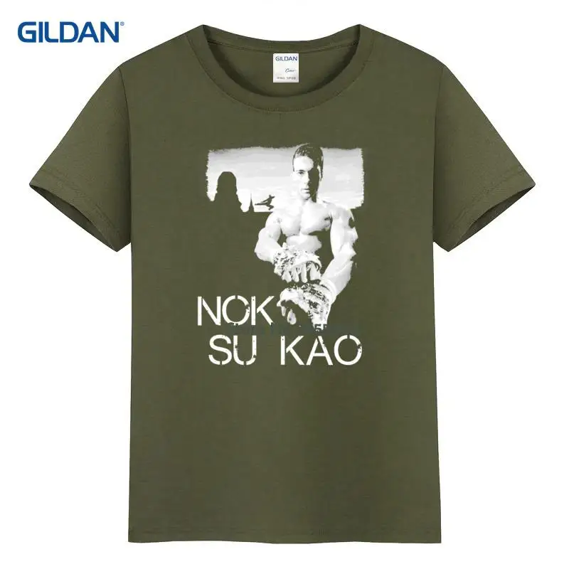 Грязный футболки 2017 Кровавый спорт Ван Дамм ММА фильм карате вентилятор Футболка