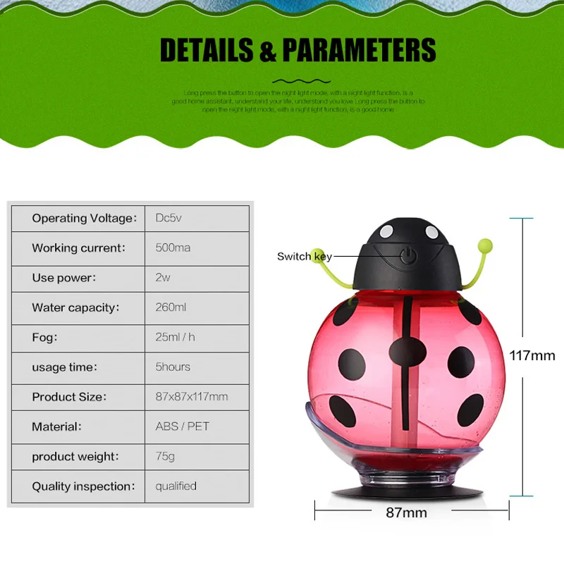Ультразвуковой ароматерапия увлажнитель воздуха Эфирные масла Арома диффузор usb