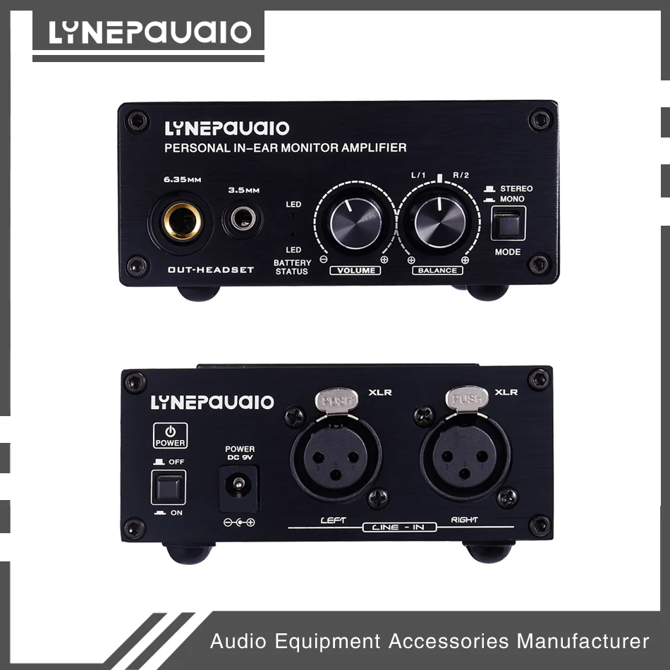 Hi Fi усилитель для наушников с монитором высокой мощности XLR сбалансированный