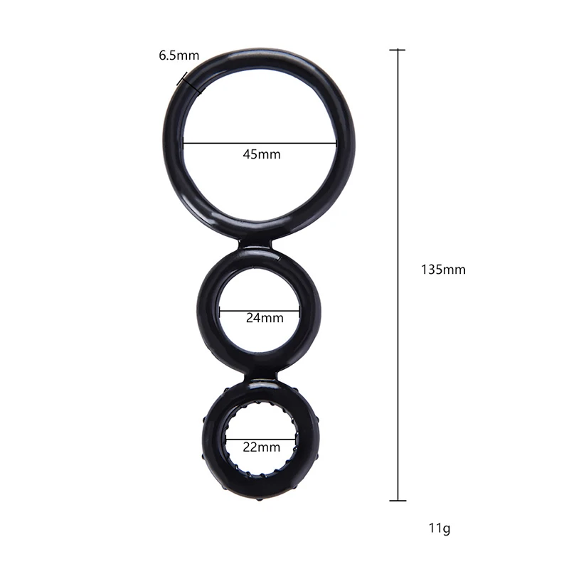1 шт. новые мягкие три петух клетки пенис расширительные кольца от