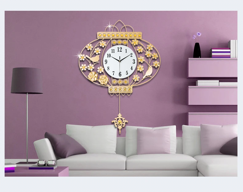Настенные часы Современные Простые модные короткие кварцевые часы|clock wall clock|fashion