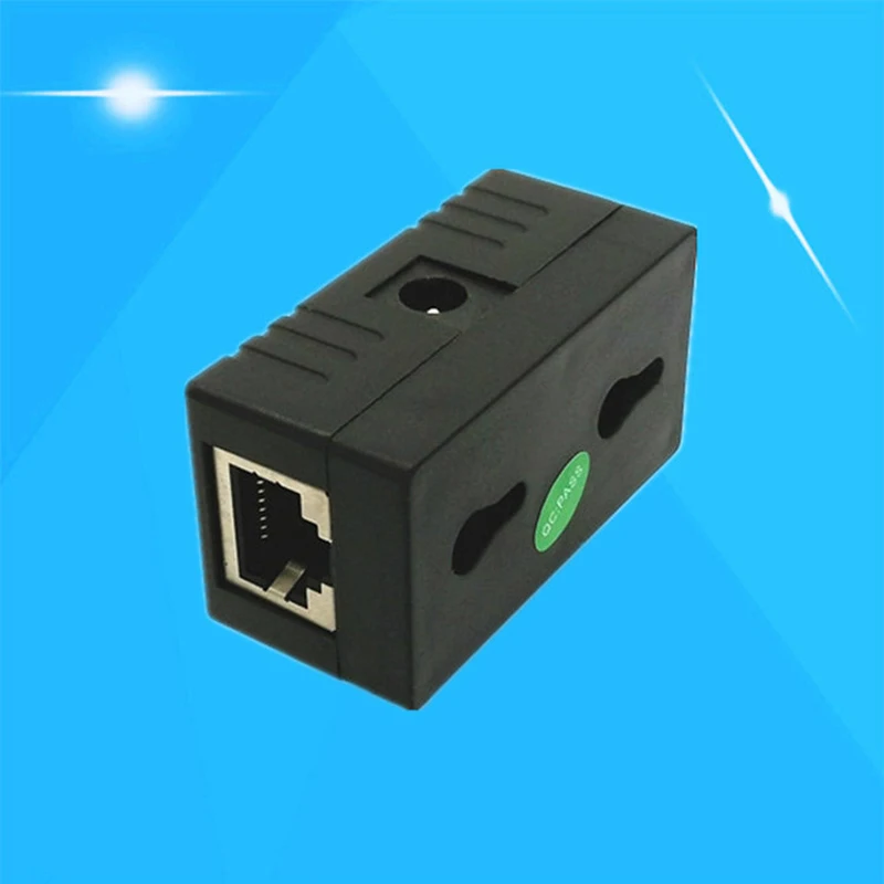 10/100 Mbp Пассивный POE DC мощность по Ethernet RJ-45 инжектор сплиттер настенный адаптер для IP камеры LAN сети 1 шт