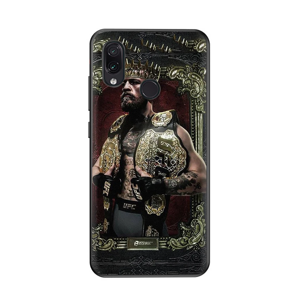 B6 Conor McGregor UFC Мягкий силиконовый чехол для телефона Xiaomi Redmi 4A 6A S2 Note 7 8 4 4x5 6 Pro 7A K20 Pro - Цвет: B6