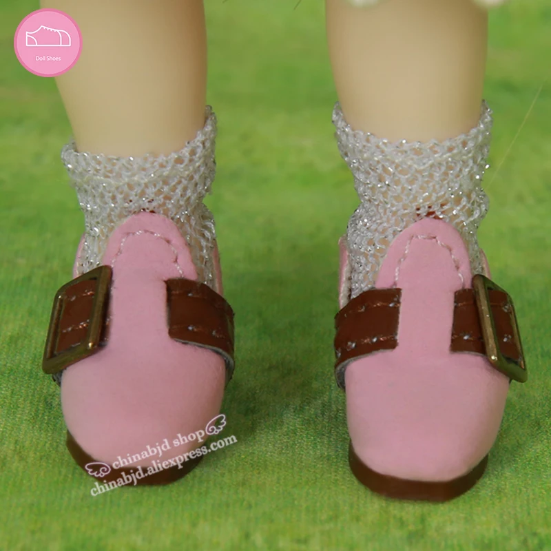 Туфли для куклы BJD 1/8 кожаные туфли розовые цвета обувь кукол lati YOSD длина в виде 2 9