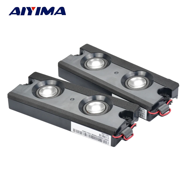 AIYIMA 2 шт. 1 дюймов мини аудио портативный динамик s 8 Ом 5 Вт полный спектр DIY для