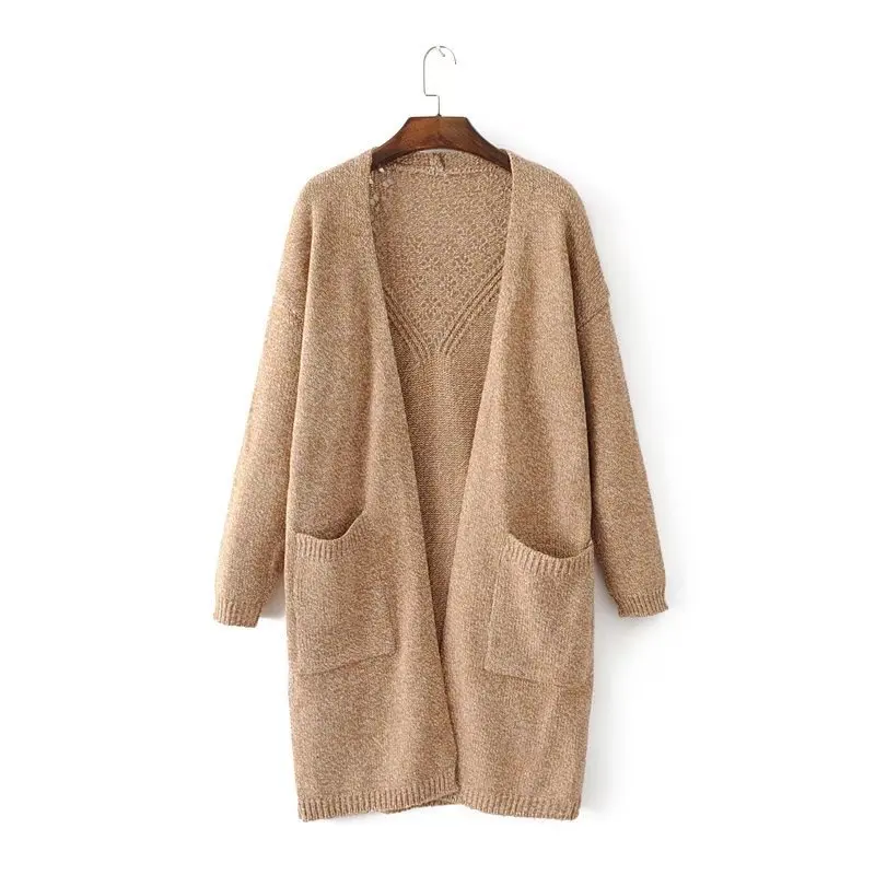 Cardigan Women 2018 New Casual Winter Elegant Knitted Long Sweater For Ladies Streetwear Female Oversized |