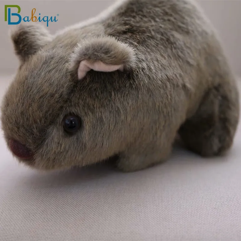 1 шт. 18 см Моделирование Плюшевые вомбат свинки Cavia Porcellus игрушка чучело дикие