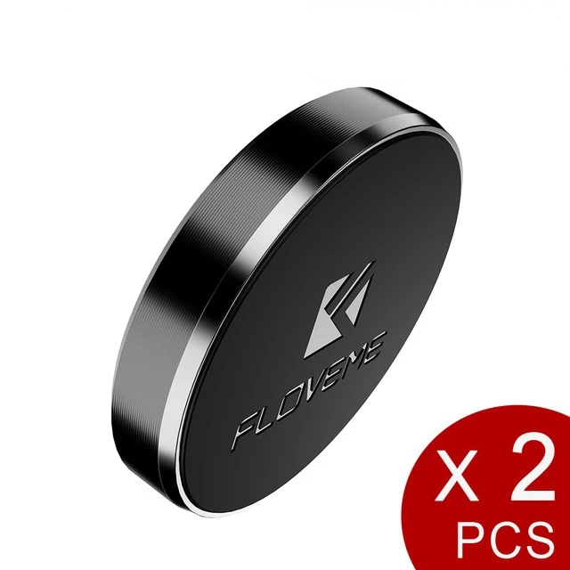 2 Pcs Black Floveme 2 шт. Дешевые поп-Автомобильный держатель телефона для iphone Универсальный сильное магнитное стенд многофункциональный стены Desktop Поддержка разъем держатель для телефона в машину держатель для телефона - Цвет: 2 Pcs Black