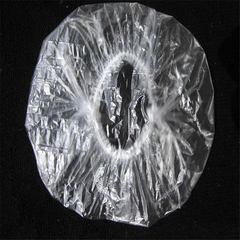 100 шт./лот головные уборы для женщин водонепроницаемые одноразовые душа