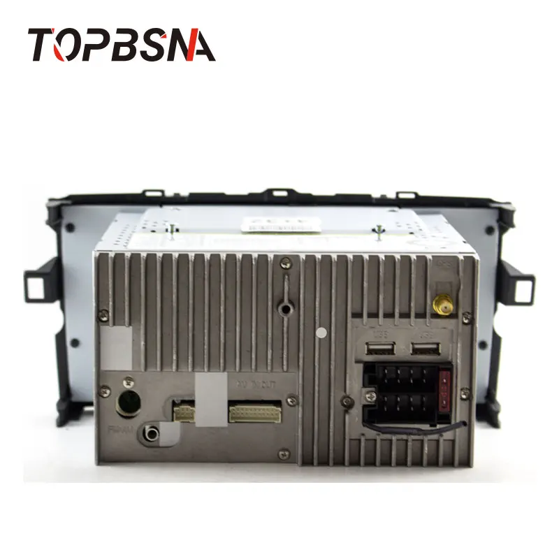 TOPBSNA 2 Din Android 10 автомобильный dvd плеер для TOYOTA Auris 2008 2011 WIFI Мультимедиа GPS Навигация