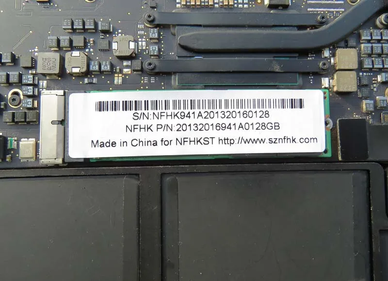 Карта адаптера + 128 Гб SSD для late 2013 MacBook Pro A1502 A1398 ME864 ME865 ME866 ME293 ME294 MGX72 MGX82 MGX92 MGXA2 MGXC2 |