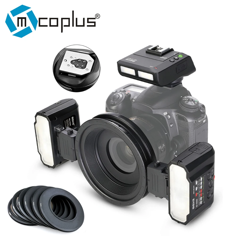 Meike MK-MT24 Макро Вспышка для Canon DSLR Камера 70D 60D 760D 750D 650D 550D 450D 1200D 1100D 5D 6D 7D 5diii 5DII 40D