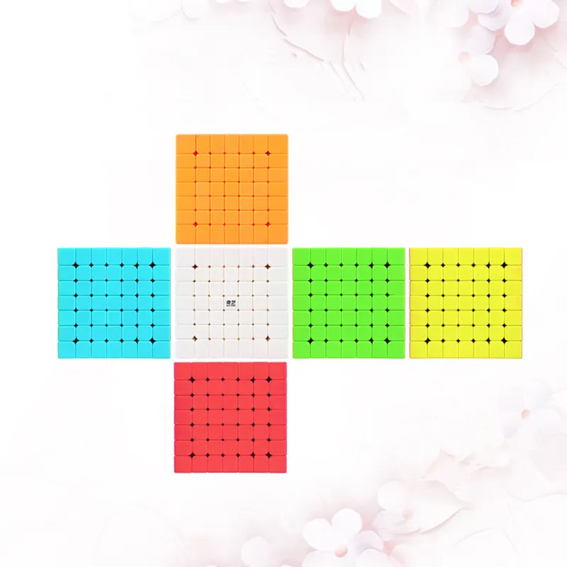 QIYI QiXing S 7x7x7 кубик рубика Magic speed Cube Stickerless Professional Puzzle Cubes головоломка для взрослых