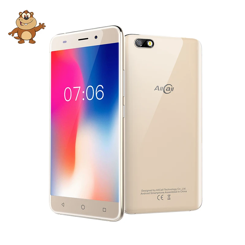 AllCall Мадрид 5 ''HD 1 Гб оперативной памяти 8 rom Android 7 0 MT6580A 4 ядра 3 ГГц 8.0MP + 2.0MP