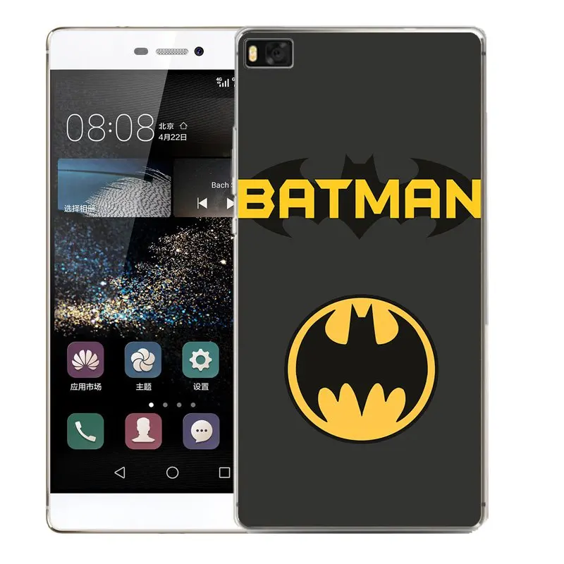 Qmswei ТПУ чехол для телефона huawei P10plus honor7 8 9 Y3 5A 5C 6A 6 S 3c P8 P9lite 4C Волк флаг Бэтмена