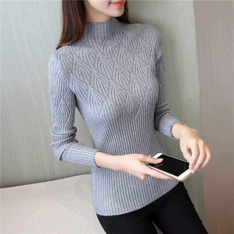 

33 and Elastic diamond F1878 sweater half a turtleneck dress render unlined upper garment of cultivate morality