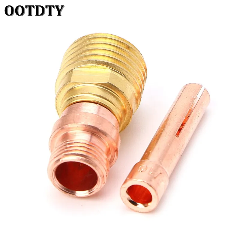 OOTDTY Прочный 5 шт./компл. сварочный фонарь для Tig набор с газовой крышкой объектива