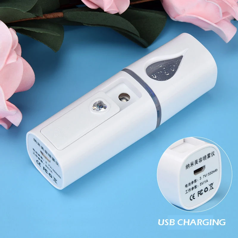 WGT Мини Портативный Миниатюрный опрыскиватель USB спрей для лица бутылка тела