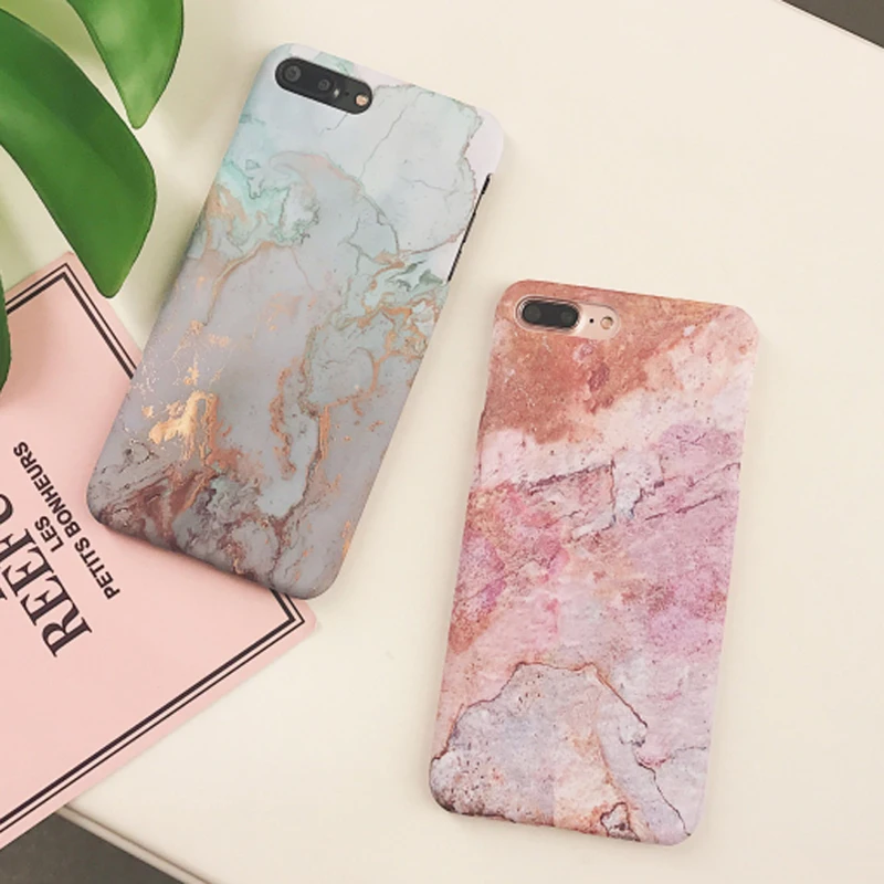 LOVECOM модные чехлы для телефонов с мраморной текстурой для iPhone XS, XR, XS, Max, X, 8, 7, 6, 6S Plus, ультратонкая задняя крышка из жесткого поликарбоната