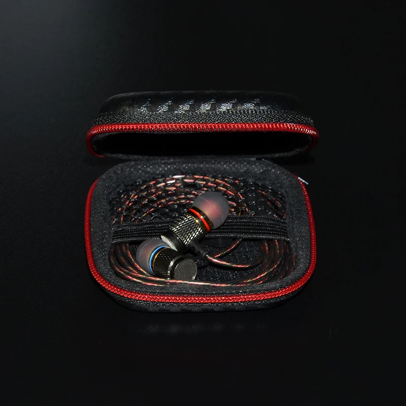 Плотным верхним ворсом KZ чехол для гарнитуры наушников Аксессуары Портативный