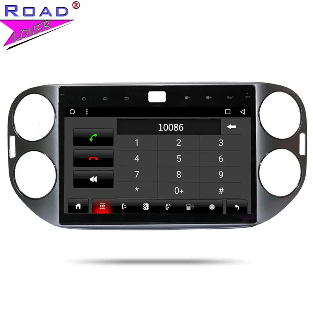 Roadlover Android 8,1 автомобильный ПК головное устройство радио плеер для VW универсальный Tiguan Стерео gps навигация Automagnitol 2Din Аудио без DVD