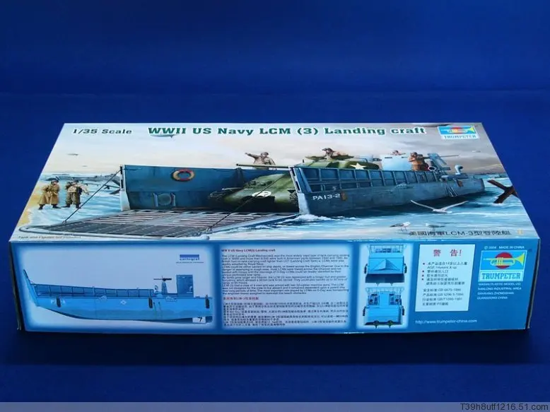 Модель в сборе модель 1/35 года для американского морского флота посадки на лодке