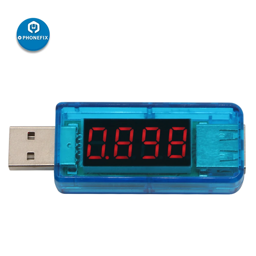 PHONEFIX новинка ЖК дисплей USB порт выход ток Цифровое зарядное устройство тестер