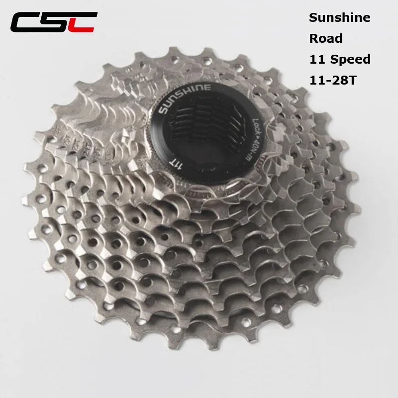 CSC Road Bike Freewheel 9 10 11 скоростей совместимый с Sh1man0 28T детали для велосипеда кассетные