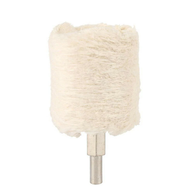

Hot 6Pcs/Set Cotton Pad Polishing Buffing Wheel Rims Car Motorcycle Drill Kit BX
