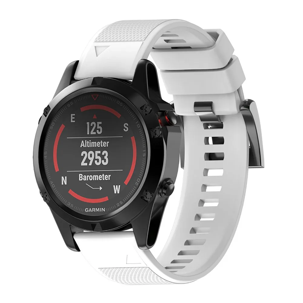 Спортивный ремешок для Garmin Fenix 5/5X/Φ часов быстросъемный простой в использовании
