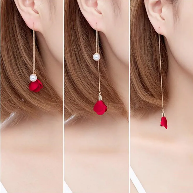 

Женские серьги-кисточки с искусственным жемчугом, 8 цветов