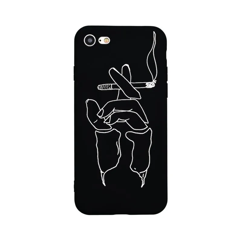 Чехол для iphone 7 Plus с рисунком из мультфильма Coque 8plus 8X5 5S SE 6 6S Capa Fundas