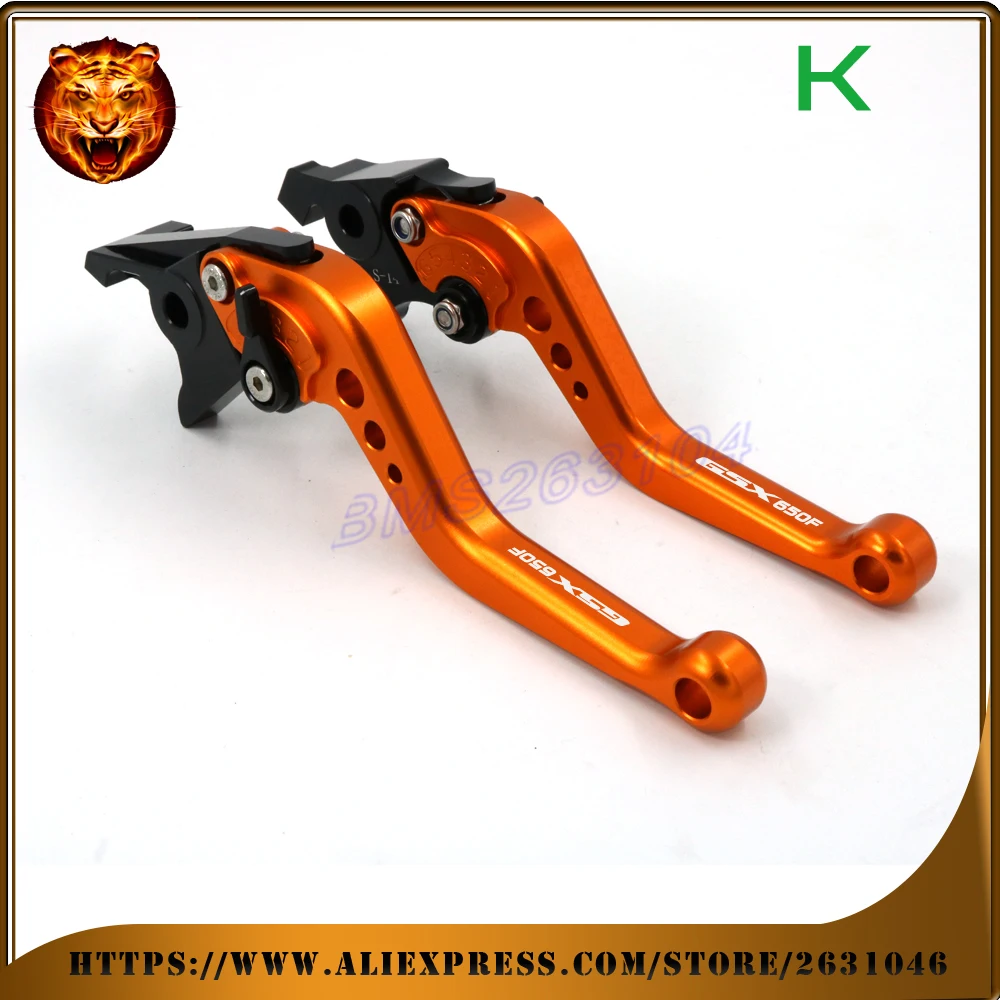 Регулируемые Длинные Короткие Рычаги тормозной муфты для SUZUKI GSX650F GSX-650 650F 2008 09 10 11