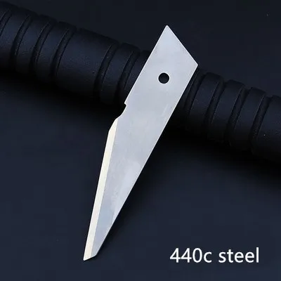 440c steel Титановый сплав режущая сетка Сверхмощный Нож EDC инструмент портативный резак бумаги открытая коробка нож - Цвет: 440c steel